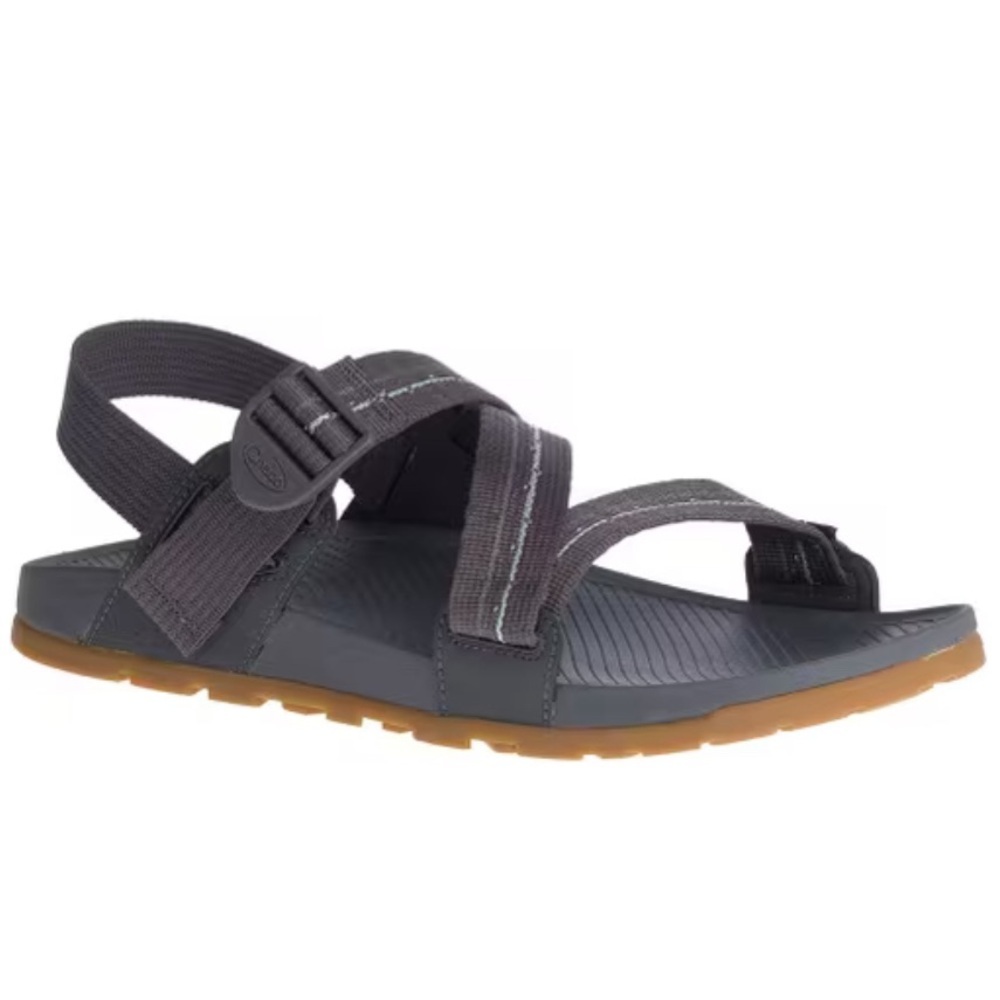 Chaco Men's Black and Gray Sandals